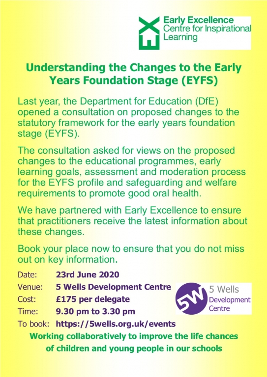EE2306 Understanding the Changes to the EYFS