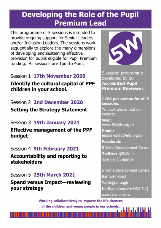 Developing the Role of the Pupil Premium Lead