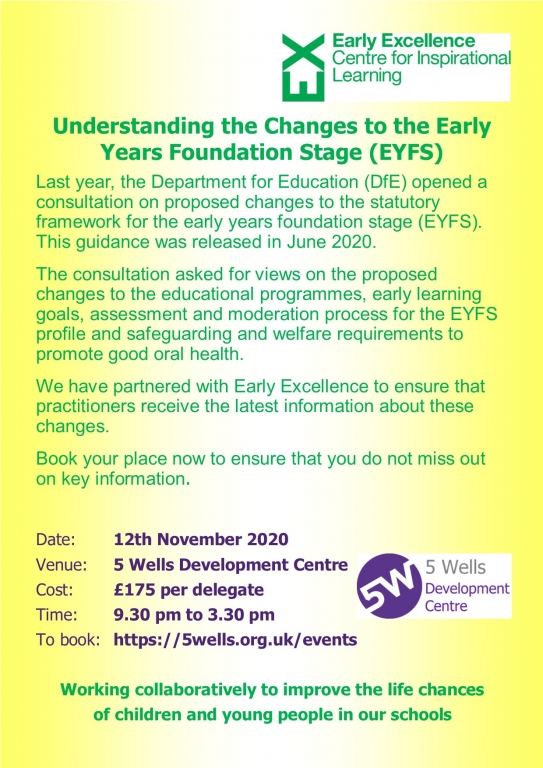 EE21211 Understanding the Changes to the EYFS
