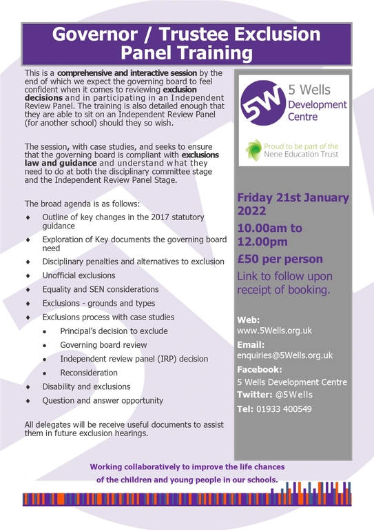 Exclusion Panel Training 21 1 2022